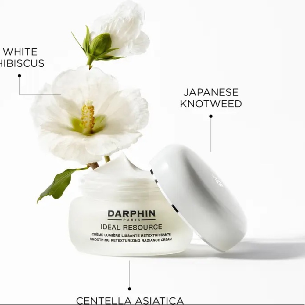 Darphin Ideal Resource Smoothing Retexture Radiance Cream | Travel | New, No Box